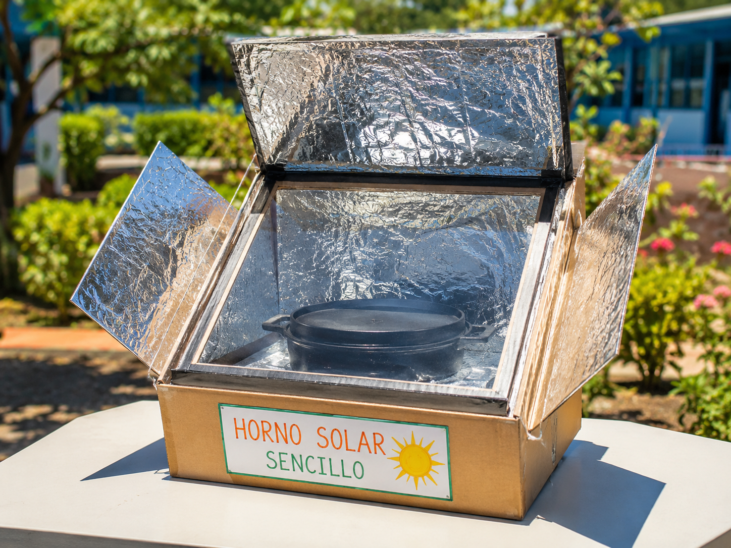 Horno Solar Sencillo: Construcción y Evaluación de Eficiencia